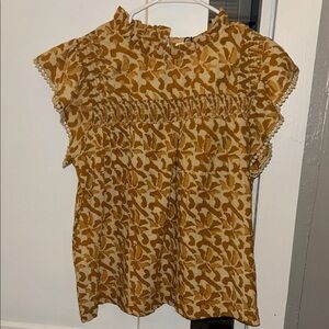 NWT THML High Neck Blouse